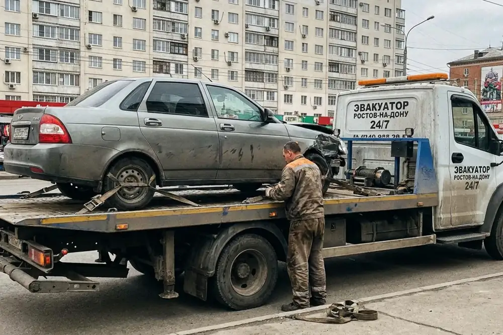 Недорогой эвакуатор в Ростове-на-Дону